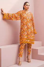 NEW 3PCS | UNSTITCHED | DIGITAL PRINTED| - TAHZEEB